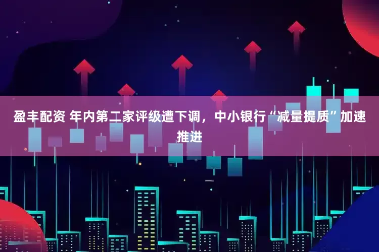 盈丰配资 年内第二家评级遭下调，中小银行“减量提质”加速推进